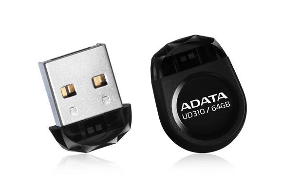 Memoria USB Adata DashDrive Durable UD310, 64GB, USB 2.0, Negro