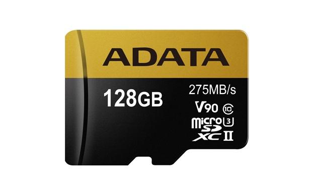 Memoria Flash Adata Premier One V90, 128GB MicroSDXC UHS-II Clase 10, con Adaptador