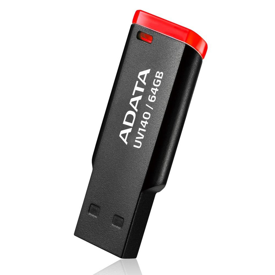 Memoria USB Adata UV140, 64GB, USB 3.0, Rojo