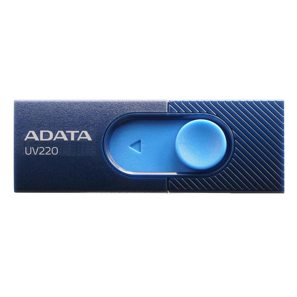 Memoria USB Adata UV220, 32GB, USB 2.0, Azul