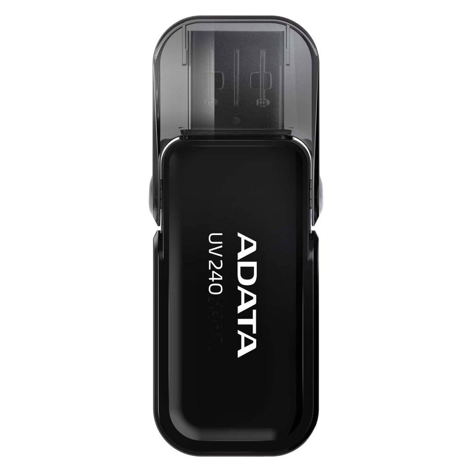 Memoria USB Adata UV240, 32GB, USB 2.0, Negro