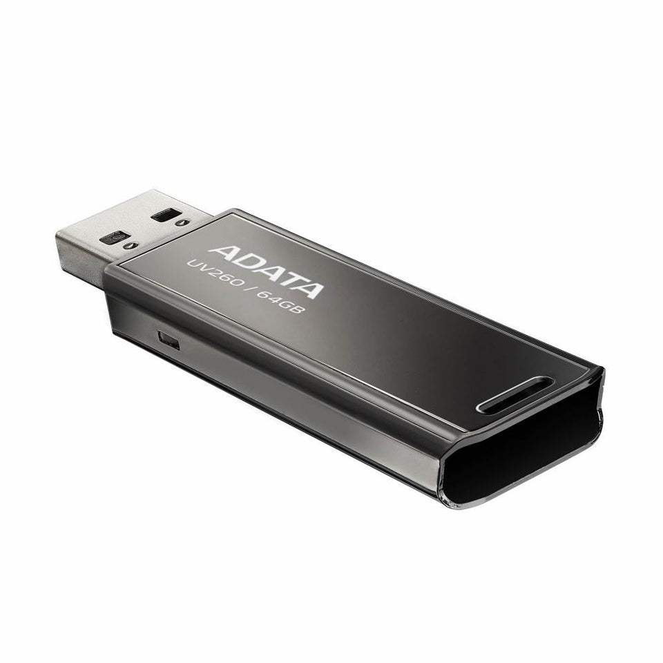Memoria USB Adata UV260, 32GB, USB 2.0, Negro