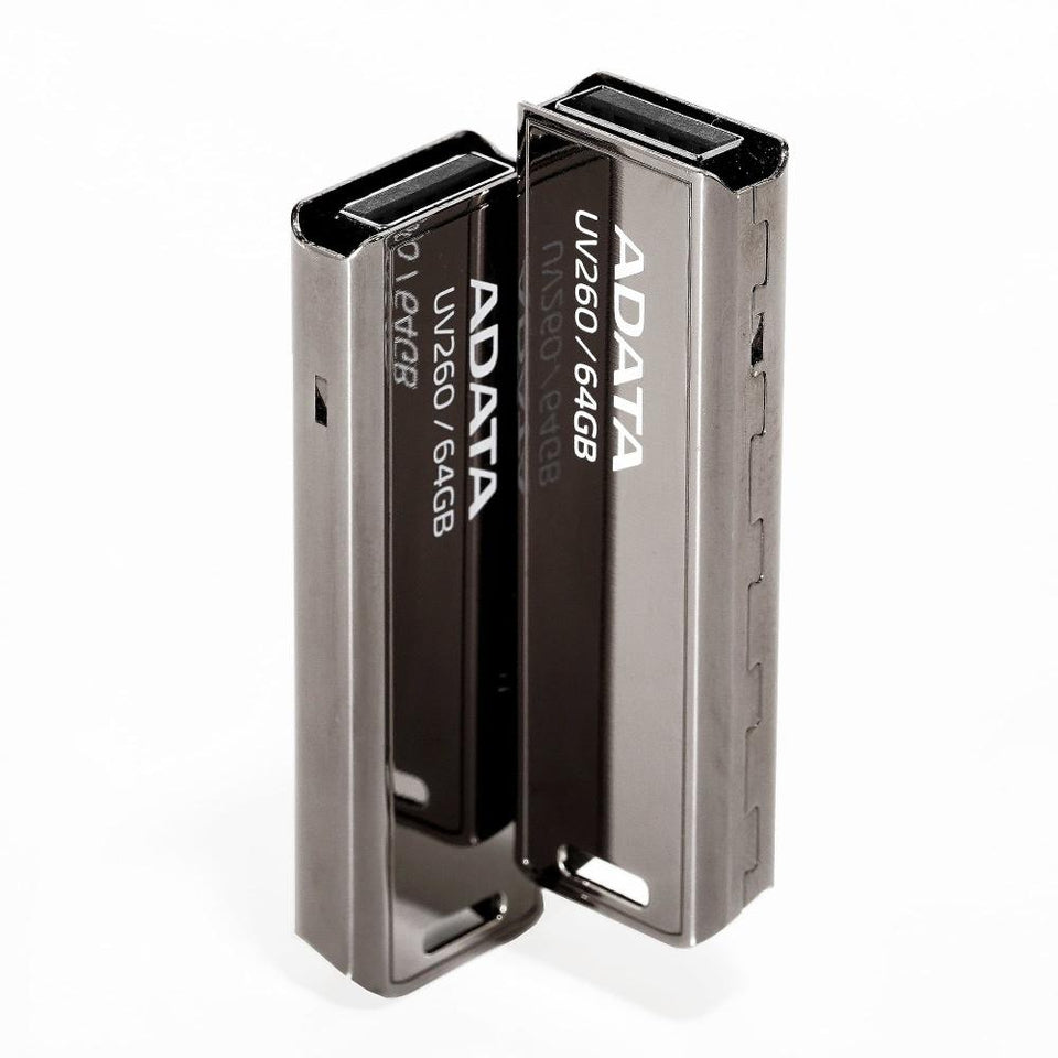 Memoria USB Adata UV260, 64GB, USB 2.0, Negro