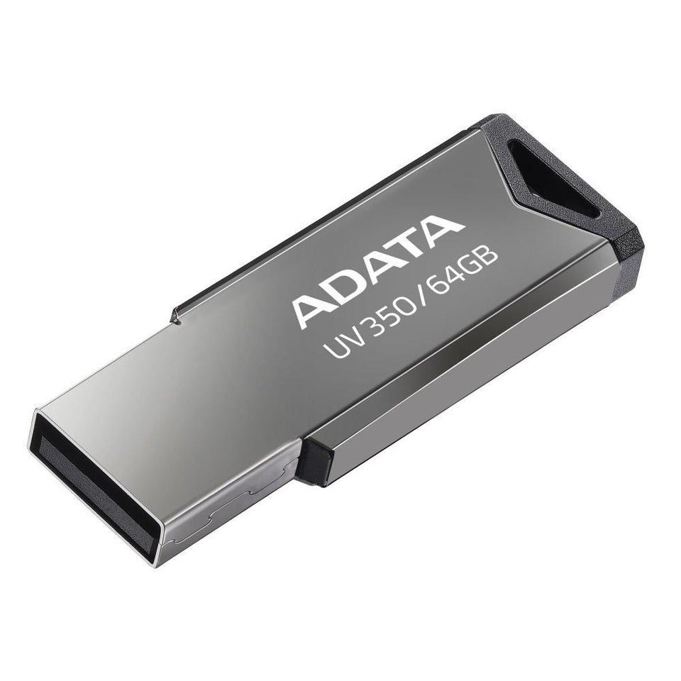 Memoria USB Adata UV350, 32GB, USB 3.0, Plata