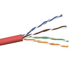 Belkin Bobina de Cable Cat5e UTP Atado 305 Metros, Rojo