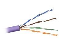 Belkin Bobina de Cable Cat6 UTP Trenzado, 305 Metros, Púrpura