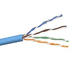Belkin Bobina de Cable Cat5e UTP Sólido, 150 Metros, Azul