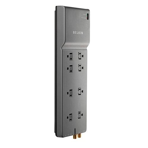 Belkin Supresor de Picos BE108230-12, 8 Contactos, 3390 Joules