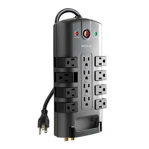 Belkin Supresor de Picos BP112230-08, 12 Contactos, 4320 Joules