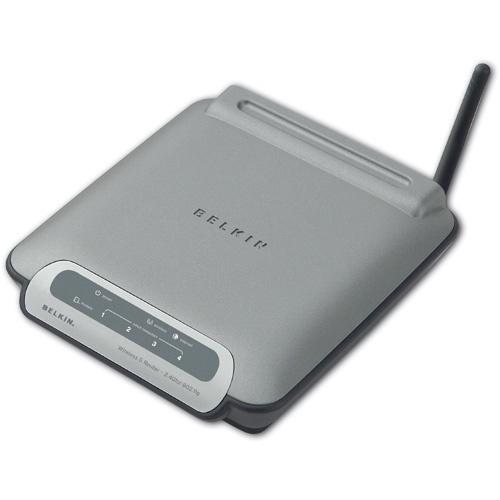 Router Belkin Ethernet F5D7230TT4-SN, Inalámbrico, 54 Mbit/s