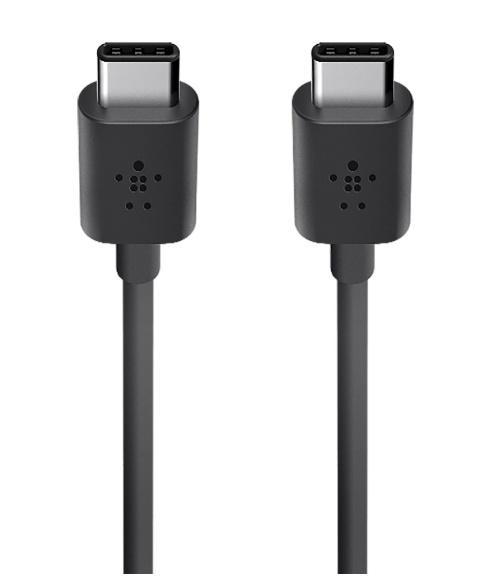 Belkin Cargador de Pared F7U022DQ06-BLK, 1x USB-C, 1x USB-A, Negro