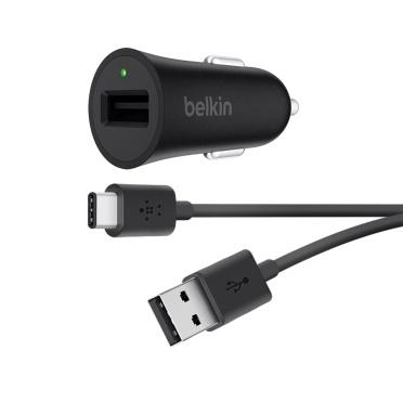 Belkin Cargador para Auto BOOSTUP, 18W, 1x USB 3.0, Negro