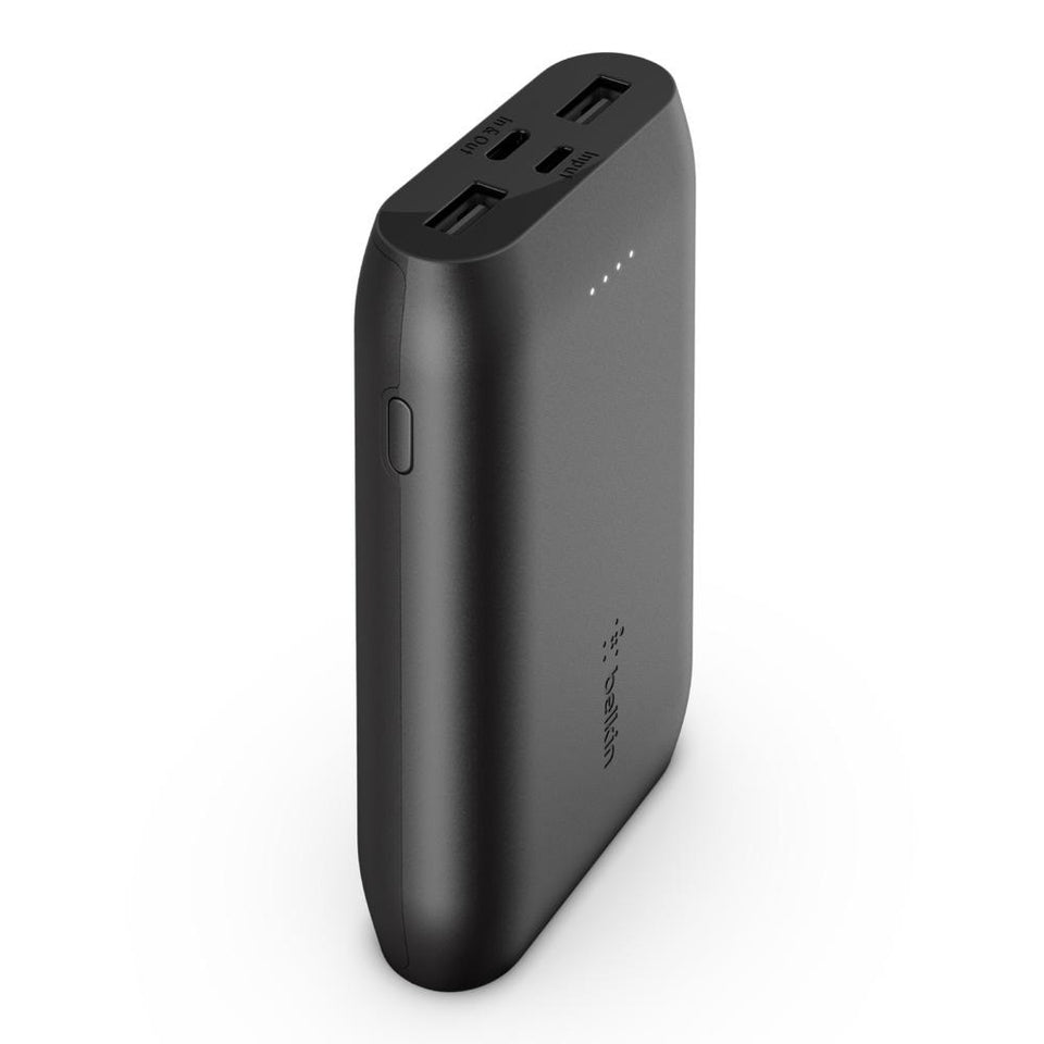 Cargador Portátil Belkin F8J267BT, 10000 mAh, Negro