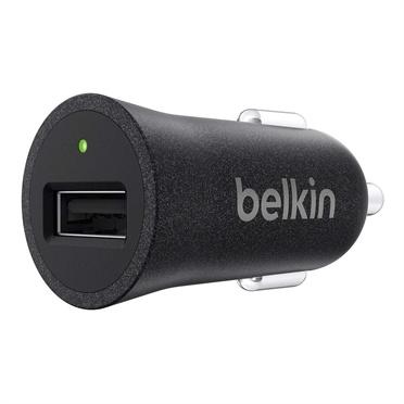 Belkin Micro Cargador Universal de Auto, 5W, USB, Negro