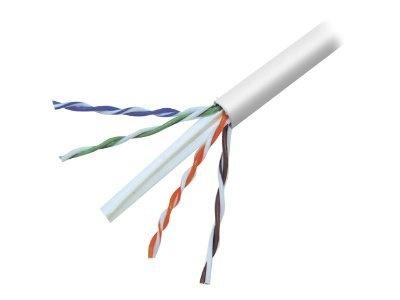 Belkin Bobina de Cable Cat5e UTP Plenum Sólido, 305 Metros, Blanco