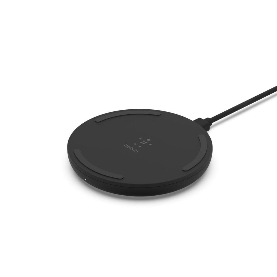 Belkin Cargador Inalámbrico para iPhone WIA001TTBK, 10V, Negro