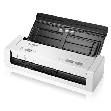Scanner Brother ADS1250W, 600 x 600DPI, Escáner Color, Escaneado Dúplex, USB/WiFi, Negro/Blanco