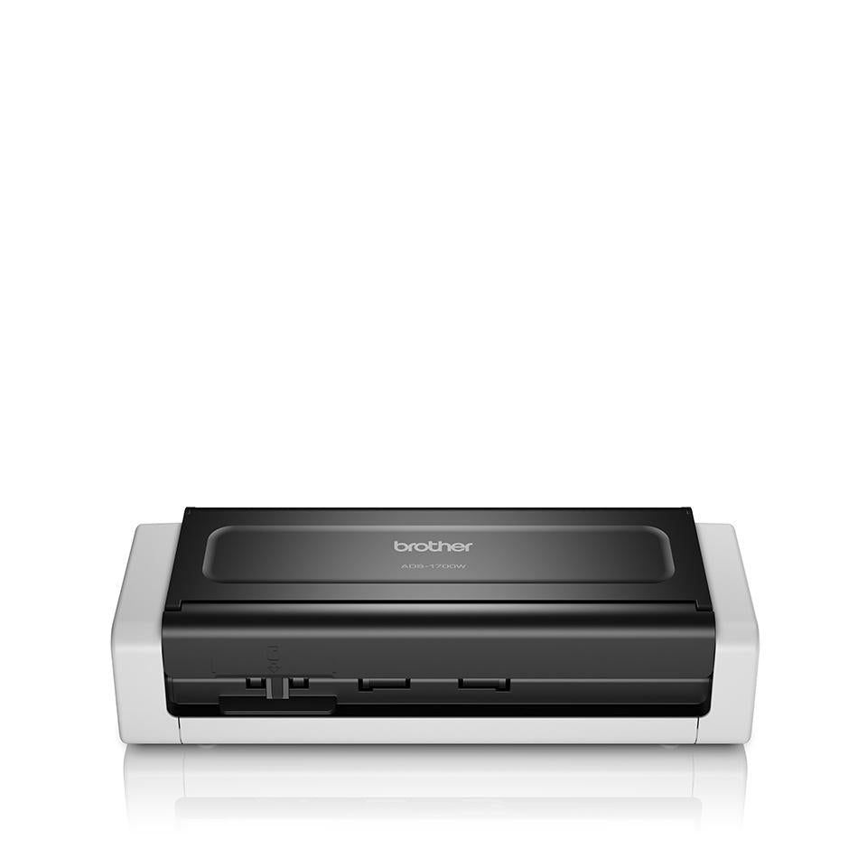 Scanner Brother ADS-1700W, 600 x 600DPI, Color, USB 3.0, WiFi, Negro/Blanco