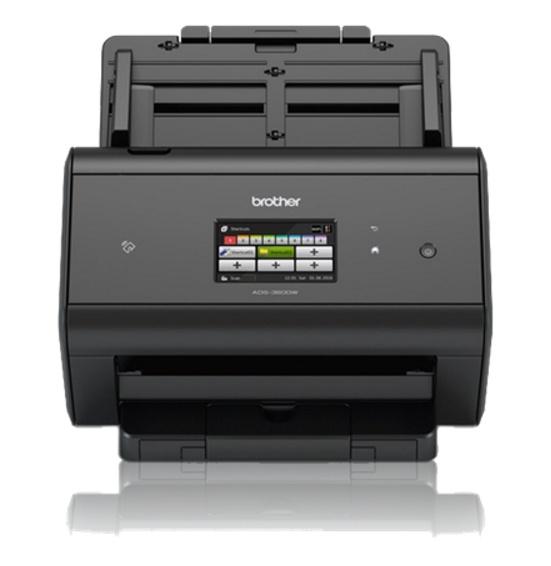 Scanner Brother ADS-2800W, 600 x 600DPI, Escáner Color, USB 2.0, Negro