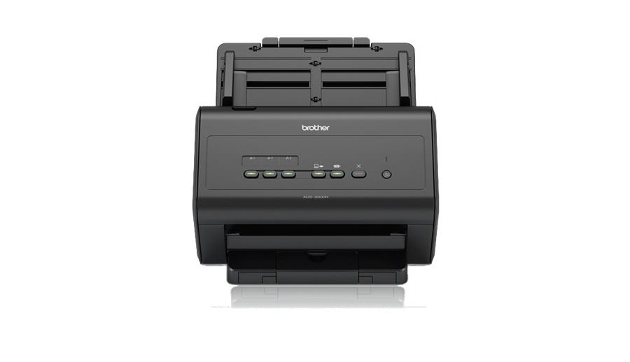 Scanner Brother ADS-3000N, 600 x 600DPI, Escáner Color, Escaneado Dúplex, USB 3.0, Negro