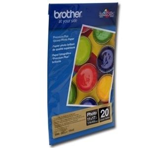 Brother Papel Fotografico BP71GLGR, 11" x 17", 20 Hojas
