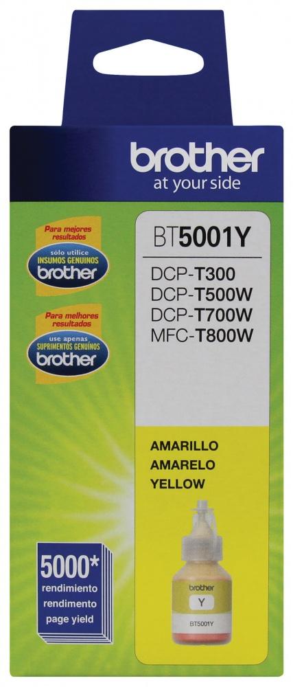 Tanque de Tinta Brother BT5001Y Amarillo, 5000 Páginas