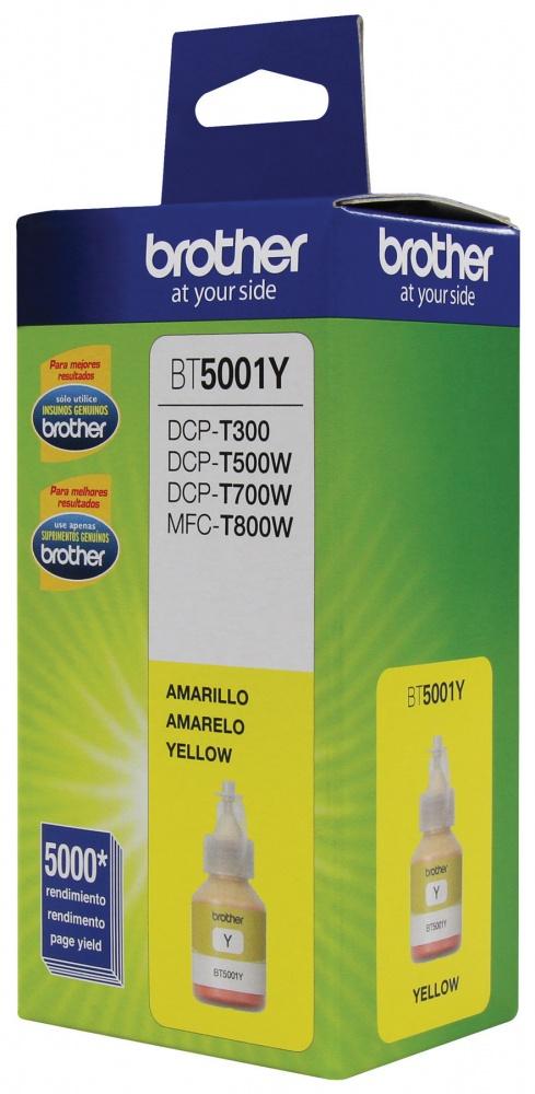Tanque de Tinta Brother BT5001Y Amarillo, 5000 Páginas