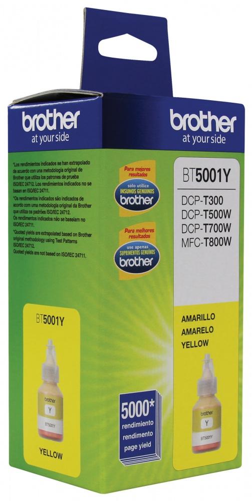 Tanque de Tinta Brother BT5001Y Amarillo, 5000 Páginas