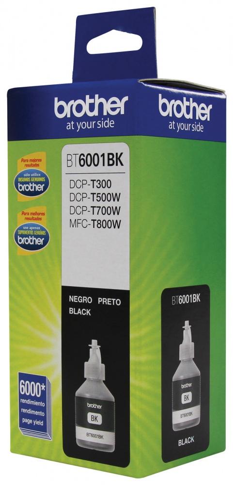 Tanque de Tinta Brother BT6001BK Negro, 6000 Páginas