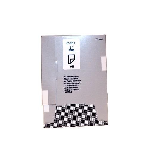 Brother Papel Térmico C211S, 4.1" x 5.8" - 20 Piezas