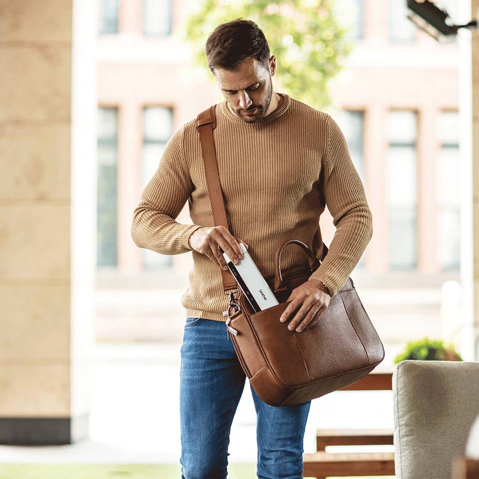 Scanner Brother DS-740D, 600 x 600 DPI, Escáner Color, Escaneado Dúplex, USB, Blanco/Negro