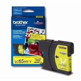 Cartucho Brother Innobella Alto Rendimiento LC65HYY Amarillo