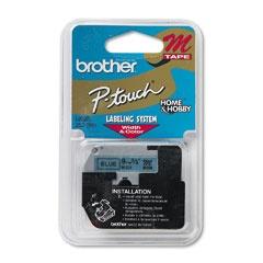 Cinta Brother M521 Negro sobre Azul, 9mm x 8m