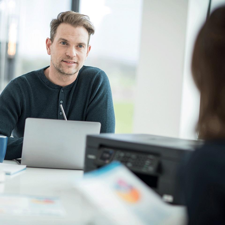 Multifuncional Brother MFC-J491DW, Color,  Inyección de Tinta, Inalámbrico, Print/Scan/Copy/Fax