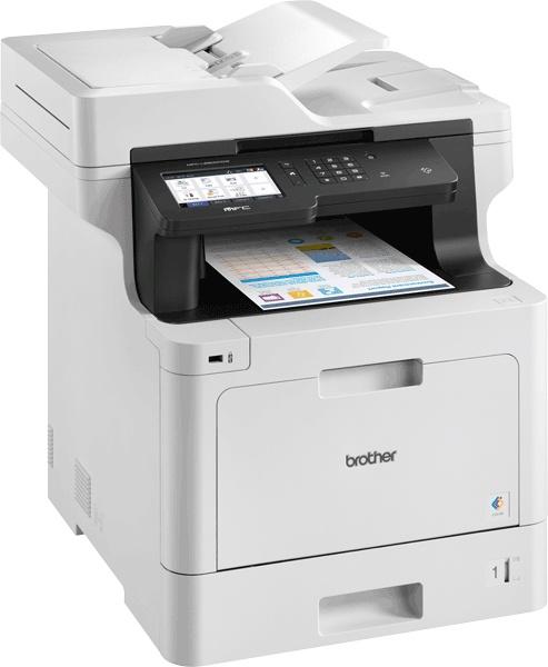 Multifuncional Brother MFC-L8610CDW, Color, Láser, Inalámbrico, Print/Scan/Copy/Fax