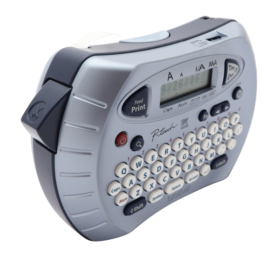 Brother Rotulador PT-70BM, Transferencia Térmica, Plata