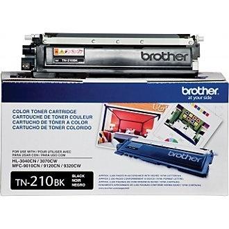 Tóner Brother TN-210BK Negro, 2200 Páginas