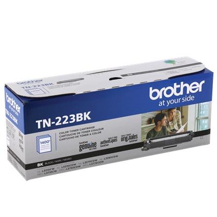 Tóner Brother TN-223BK Negro, 1400 Páginas