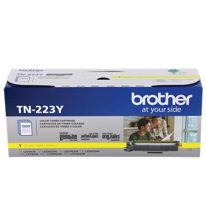 Tóner Brother TN-223Y Amarillo, 1300 Páginas