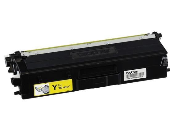 Tóner Brother TN-431Y Amarillo, 1800 Págin