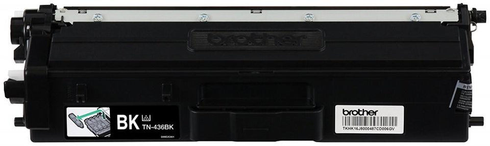 Tóner Brother TN-436BK Super Alto Rendimiento Negro, 6500 Páginas