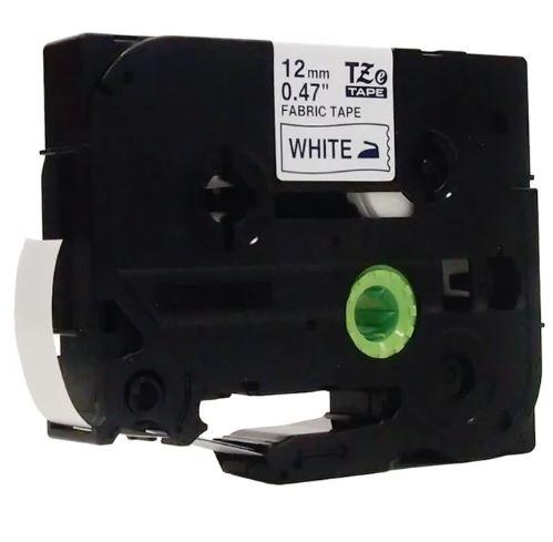 Cinta Brother TZe-FA3 Azul sobre Blanco, 12mm x 3m