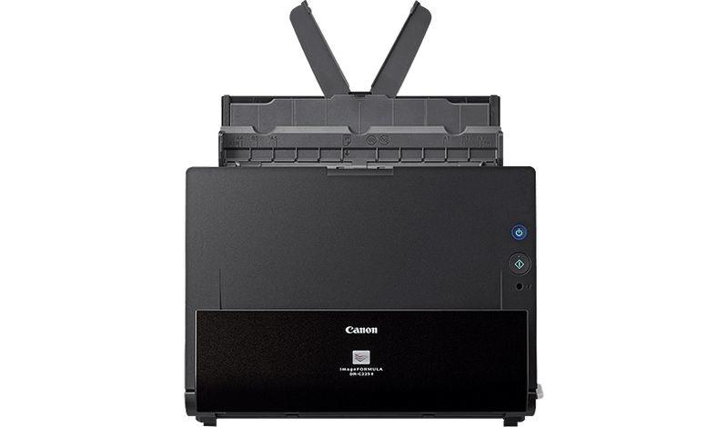 Scanner Canon imageFORMULA DR-C225II, 600 x 600 DPI, Escáner Color, USB, Negro