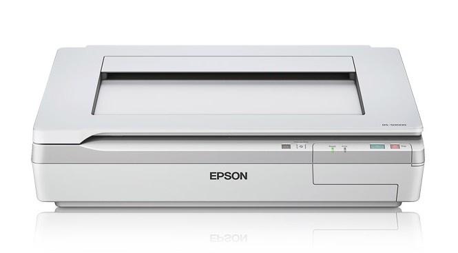 Scanner Epson WorkForce DS-50000, 600 x 600 DPI, Escáner Color, USB, Blanco