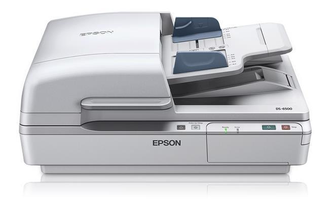 Scanner Epson WorkForce DS-6500, 1200 x 1200DPI, Escáner Color, USB, Blanco