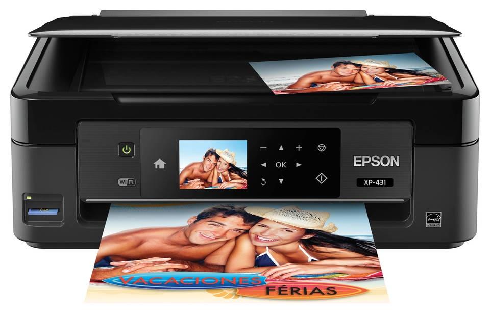 Multifuncional Epson Expression XP-431, Color, Inyección, Inalámbrico, Print/Scan/Copy