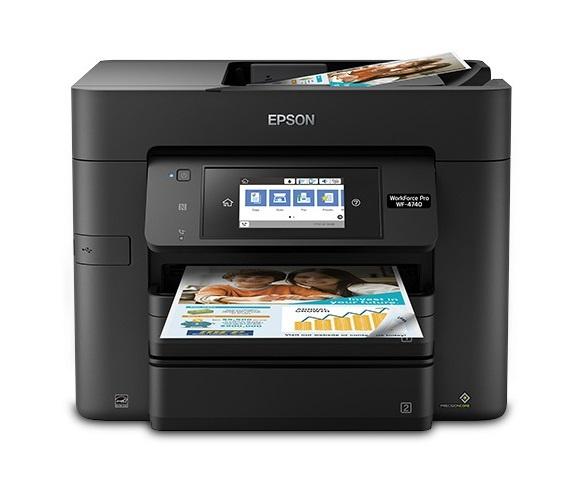Multifuncional Epson WorkForce Pro W-4740, Color, Inyección, Print/Scan/Copy/Fax