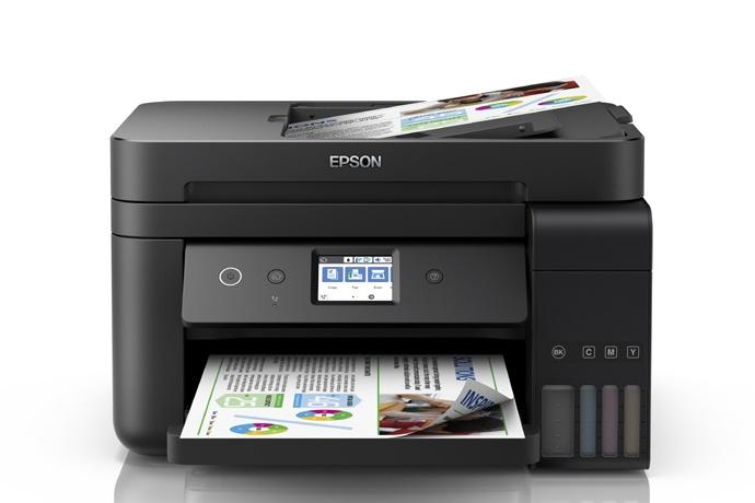 Multifuncional Epson EcoTank L6191, Color, Inyección, Tanque de Tinta, Inalámbrico, Print/Scan/Copy
