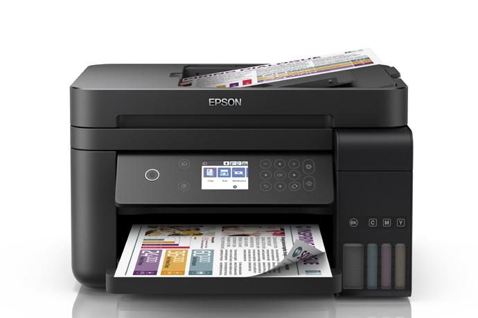 Multifuncional Epson EcoTank L6171, Color, Inyección, Tanque de Tinta, Inalámbrico, Print/Scan/Copy