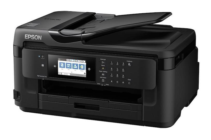 Multifuncional Epson WorkForce WF-7710, Color, Inyección, Inalámbrico, Print/Scan/Copy/Fax